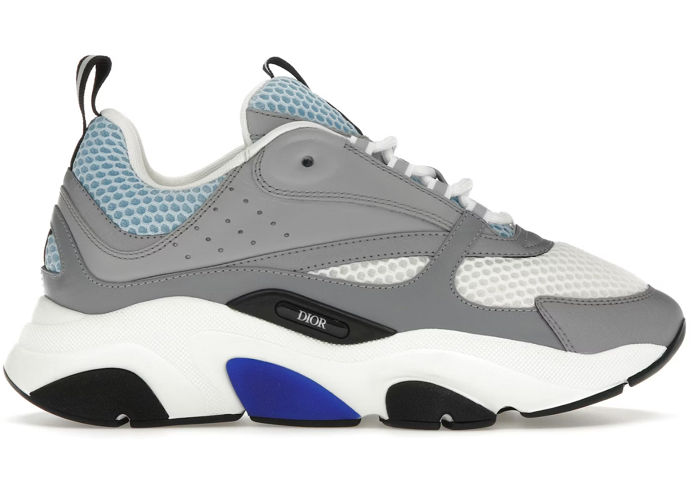 Chaussure Dior B22 Blanc/Bleu Homme